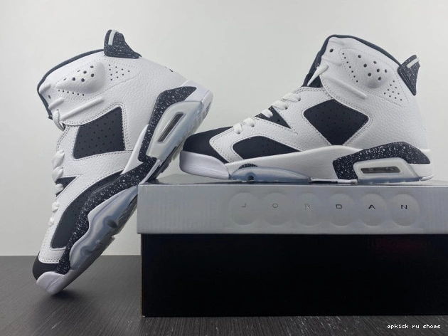Cheap Oreo Jordan 384664-101 Retro 6 0822
